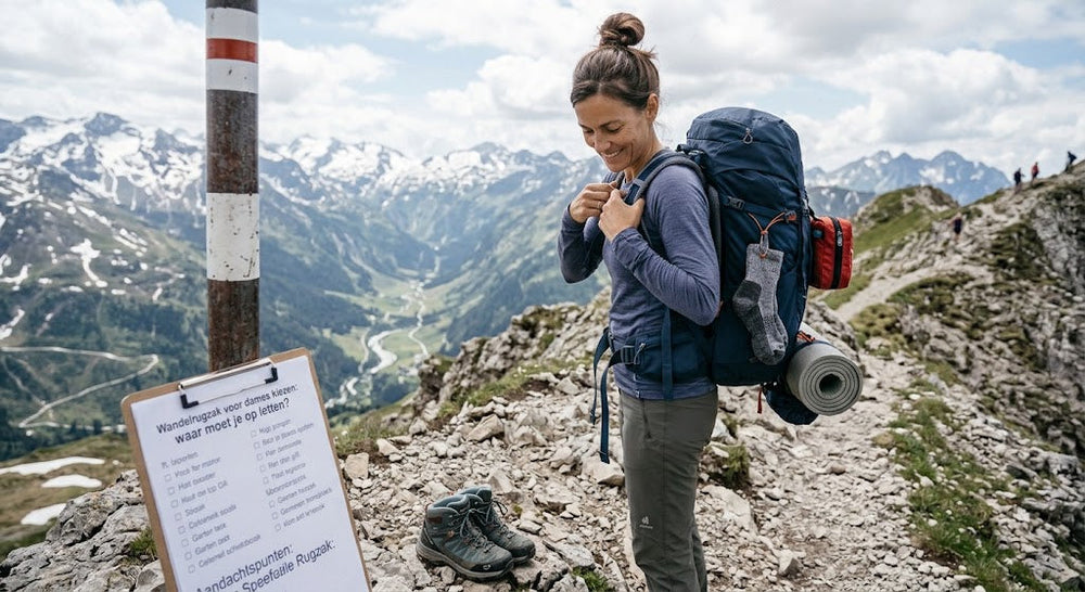 Wandelrugzak voor dames kiezen: waar moet je op letten?
