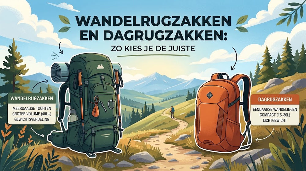 Wandelrugzakken en dagrugzakken