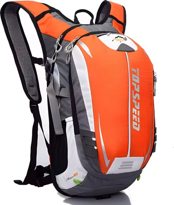 Fietsrugzak 18L hydratatie zonder waterzak waterafstotend nylon reflecterend - 8 Kleuren