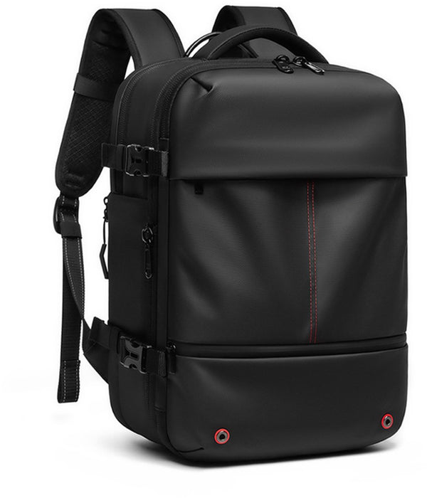 Reisrugzak vacuum compressie 48L met laptopvak 16 inch TSA-slot USB - 2 Kleuren en 2 Uitvoeringen