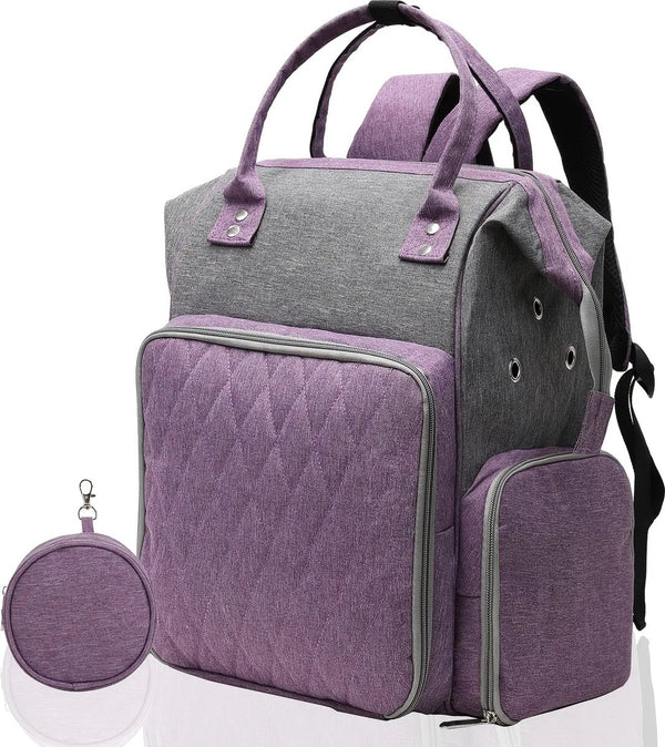 CarryQuest® - Breitas - Opbergtas voor brei- en haakbenodigdheden - Paars