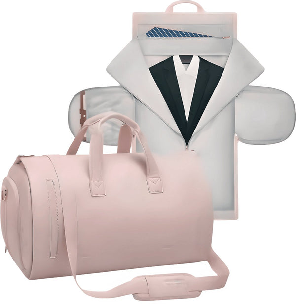 Reistas opvouwbaar waterdicht PU-leer polyester weekendtas verstelbaar schouderriem - 3 Kleuren