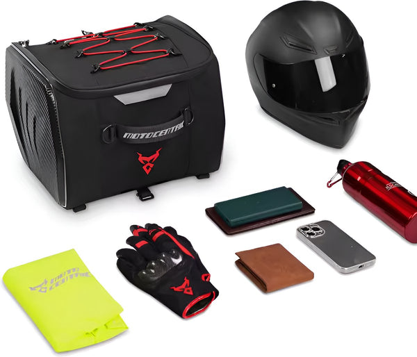 Motorrugzak 25L waterdicht met reflecterende strips en duurzaam 1200D materiaal - 4 Kleuren