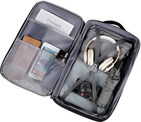 Laptoprugzak 17 inch USB oplaadpoort uitbreidbaar 30-42L waterafstotend - 2 Kleuren