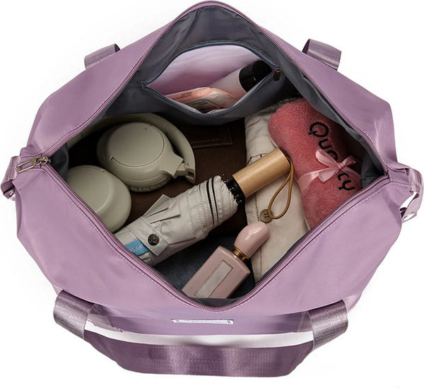Duffeltas opvouwbaar waterbestendig Oxford 80x54x23 cm casual stijl unisex - 2 Kleuren