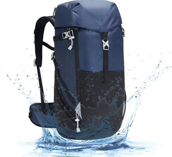 Trekking rugzak 50 liter waterdicht nylon verstelbare banden - 3 Kleuren