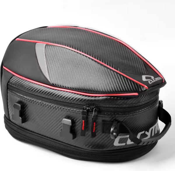 Motorrugzak waterdicht Oxford katoen uitbreidbaar 37L - 2 Kleuren