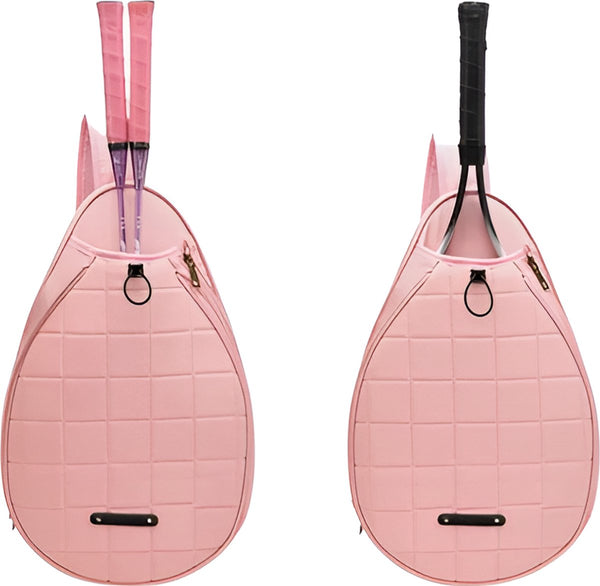 Tennistas schoudertas voor 2 rackets waterbestendig polyester - 4 Kleuren
