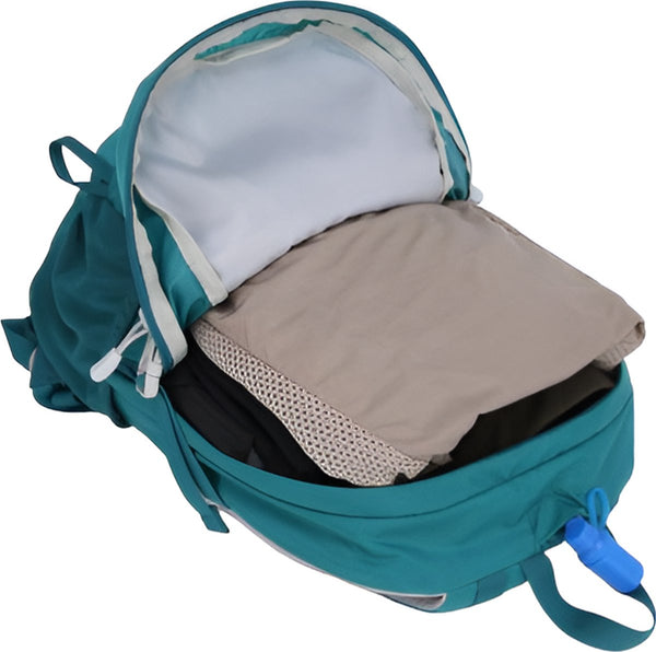 CarryQuest® - 20L Rugzak - Fietsen Reizen Knapzak Wandelen Dagrugzak - Ultralicht - Waterafstotend - 45x30x15cm - Rood