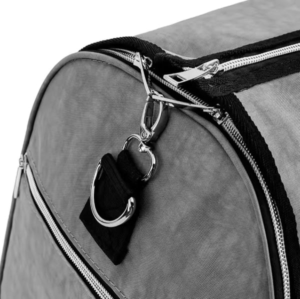 CarryQuest® - Reistas - Reistassen - 2-in-1 - Hangende Kofferpak - Waterdicht - Nylon - Zakelijk - Weekendtas - Reizen - Unisex - 54cmx33cmx29cm - 0.68kg - Gratis Verzending - Retourneren - 30 Dagen - Zwart