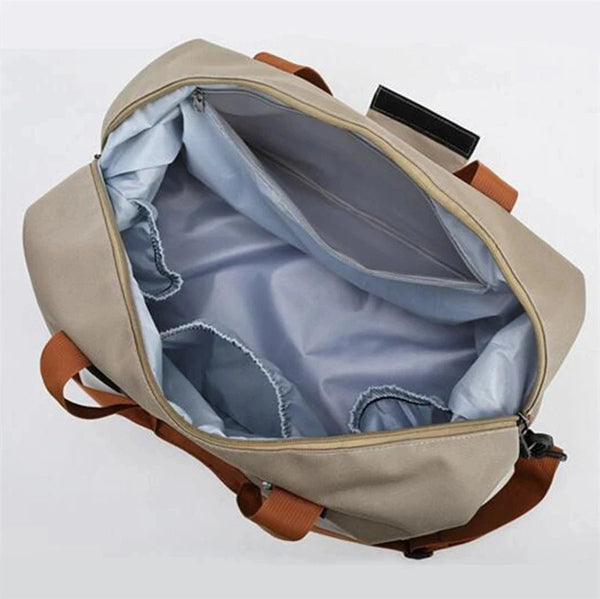 CarryQuest® - Weekendtas - Weekendtas Blauw - 20-35L - Dames - Heren - Reizen - Sport - Oxford - Waterdicht - Ruim - Stijlvol - Comfortabel - Bol.com - Blauw
