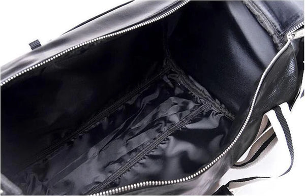 Sporttas waterdicht PU-materiaal met schoenencompartiment en schouderband - 4 Kleuren