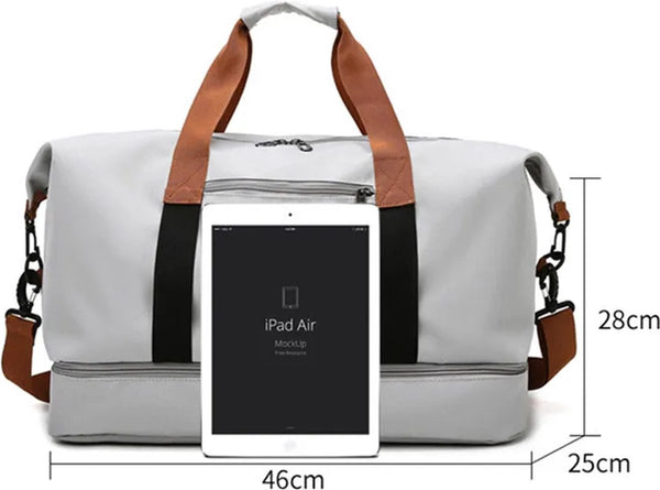 Weekendtas waterdicht 20-35L Oxford doek - 5 Kleuren
