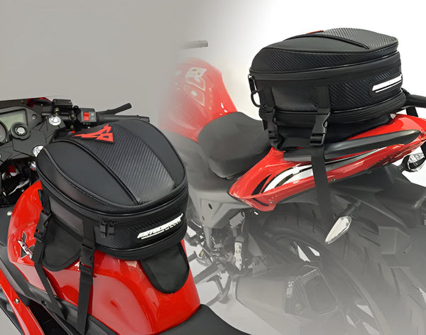 Motor tanktas en zadeltas multifunctioneel 26,5L waterbestendig reflecterend - 4 Kleuren