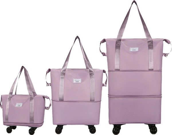 Duffeltas opvouwbaar waterbestendig Oxford 80x54x23 cm casual stijl unisex - 2 Kleuren