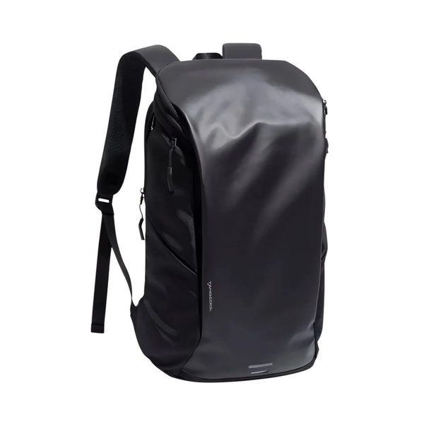 CarryQuest® - Heren Grote Capaciteit 17,3 Inch Laptop Rugzak - Waterafstotend Nylon - 52x32x16cm - Reistas - Ergonomisch Ontwerp - Zwart