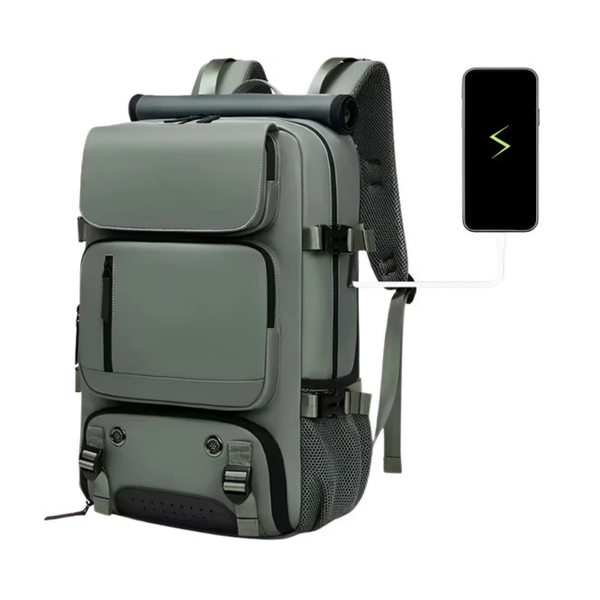Damesreisrugzak waterdicht met 16-inch laptopvak en schoenentas - 6 Kleuren