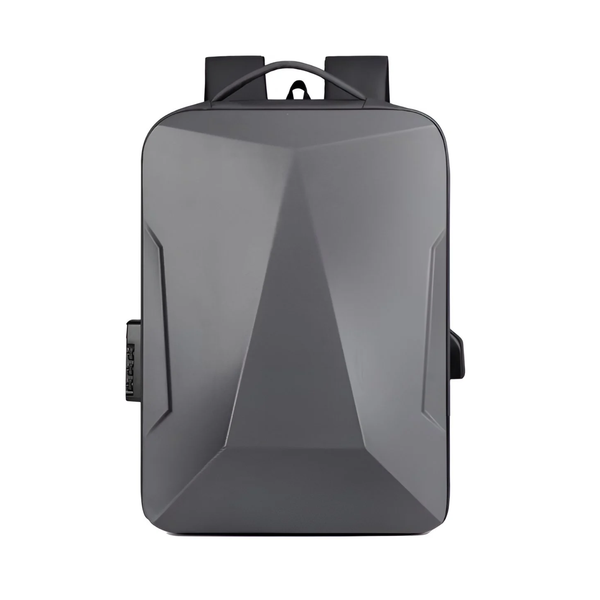 CarryQuest® - Rugzak Uitbreidbare Computertas - Zakenreis Bagagetas - 20-35L Capaciteit - Shell-Rugzak - Comfortabel Draagcomfort - Y2 Grijs