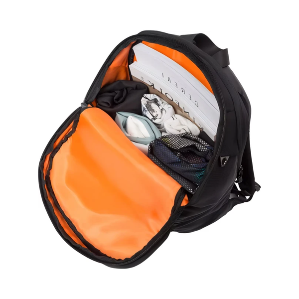 CarryQuest® - Heren Grote Capaciteit 17,3 Inch Laptop Rugzak - Waterafstotend Nylon - 52x32x16cm - Reistas - Ergonomisch Ontwerp - Zwart