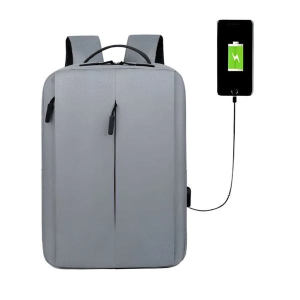 Laptoprugzak heren waterdicht USB-oplaadpoort 20-35L Oxford - 2 Kleuren