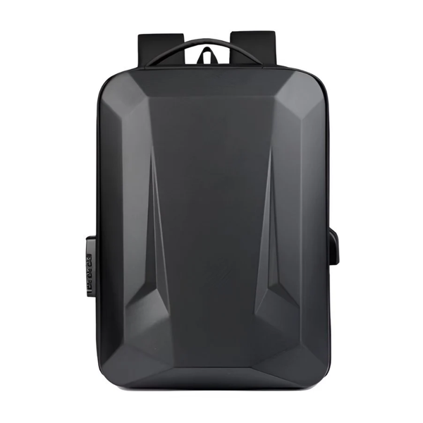 CarryQuest® - Rugzak Uitbreidbare Computertas - Zakenreis Bagagetas - 20-35L Capaciteit - Shell-Rugzak - Comfortabel Draagcomfort - Y4 Zwart