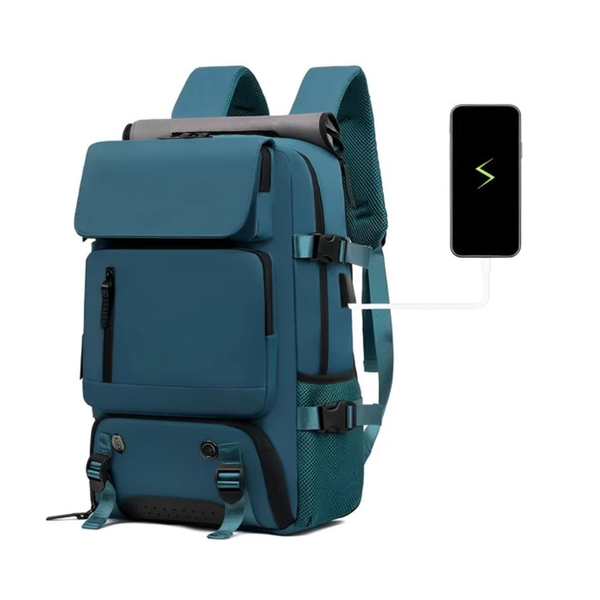 Damesreisrugzak waterdicht met 16-inch laptopvak en schoenentas - 6 Kleuren