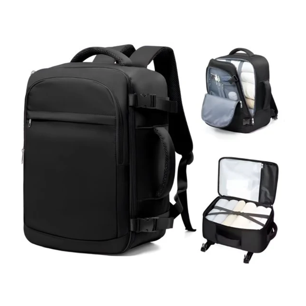 Laptoptas 15,6 inch ruime capaciteit 20-35L waterbestendig nylon - 4 Kleuren