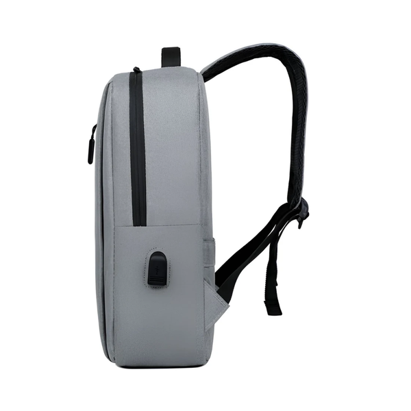 Laptoprugzak heren waterdicht USB-oplaadpoort 20-35L Oxford - 2 Kleuren