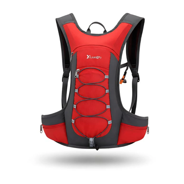 Wandelrugzak 10L lichtgewicht waterafstotend Oxford polyester met rugventilatie - 4 Kleuren
