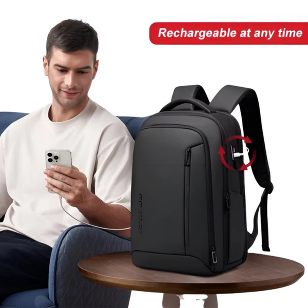 CarryQuest® - Reistas -16-inch Laptoptas - Ruim Laptopcompartiment + Slimme Indeling - Duurzaam Oxford Materiaal - Zwart