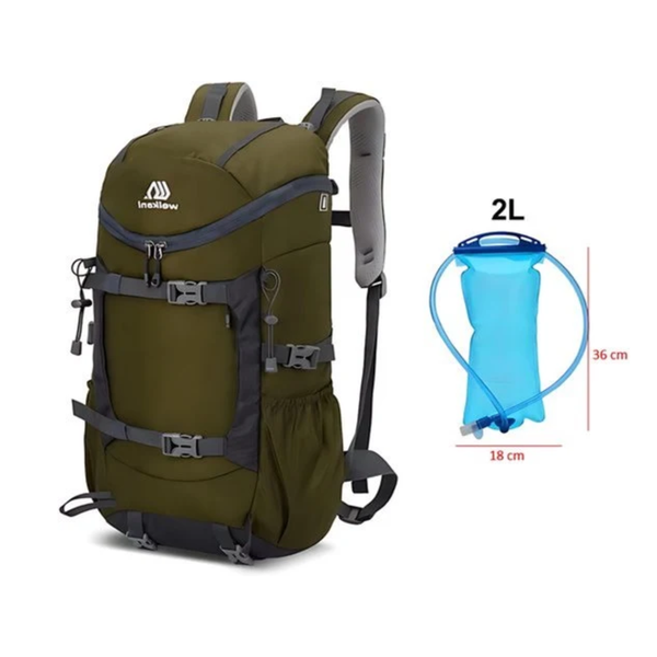 Hydratatierugzak 30L nylon met drinksysteem en rugventilatie - 5 Kleuren
