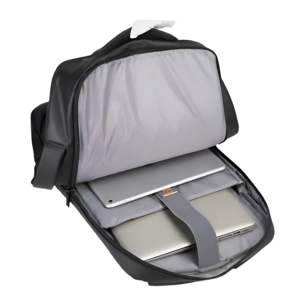 CarryQuest® - Zakelijke Reisrugzak voor Heren - USB Oplaad - Waterdicht Oxford - Slimme Opbergruimte - Ergonomisch Ontwerp - Schoolrugzak - Zwart