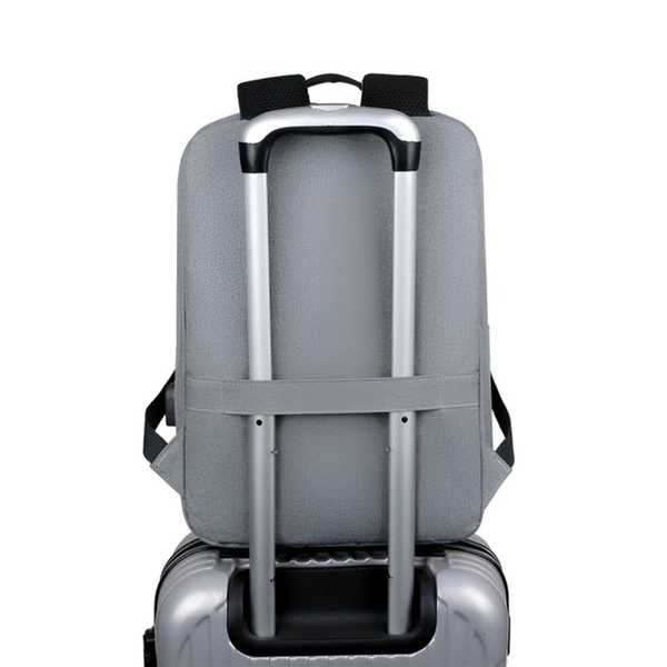 Laptoprugzak heren waterdicht USB-oplaadpoort 20-35L Oxford - 2 Kleuren