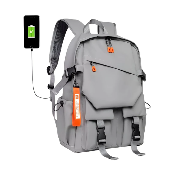 CarryQuest® - Herenrugzak - Waterdicht Reistas -15,6 inch Laptopvak - Schoolrugzakken - Hoogwaardig Oxford Polyester - 2 Kleuren