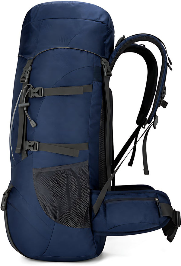 Wandelrugzak 60L met MOLLE-systeem en ingebouwd drinksysteem - 6 Kleuren