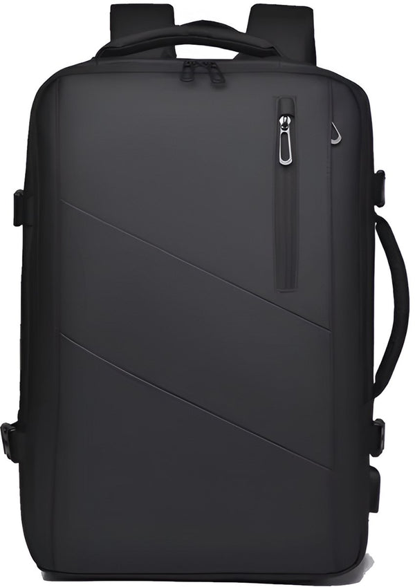 CarryQuest® - Laptop Rugzak - Reistas - Weekendtas - Laptopvak + Grote Capaciteit - Zwart