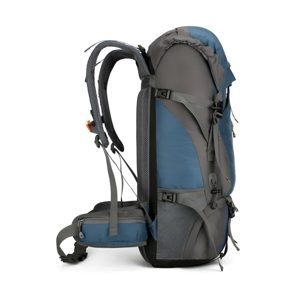 CarryQuest® - Mountaineering Backpack 70L - Waterproof Nylon + Rain Cover - Shoulder Bag - 5 Colors