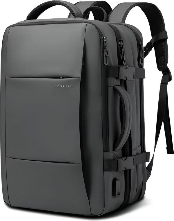 Reistrugzak heren 17.3 inch laptop waterdicht uitbreidbaar USB-poort - 2 Kleuren