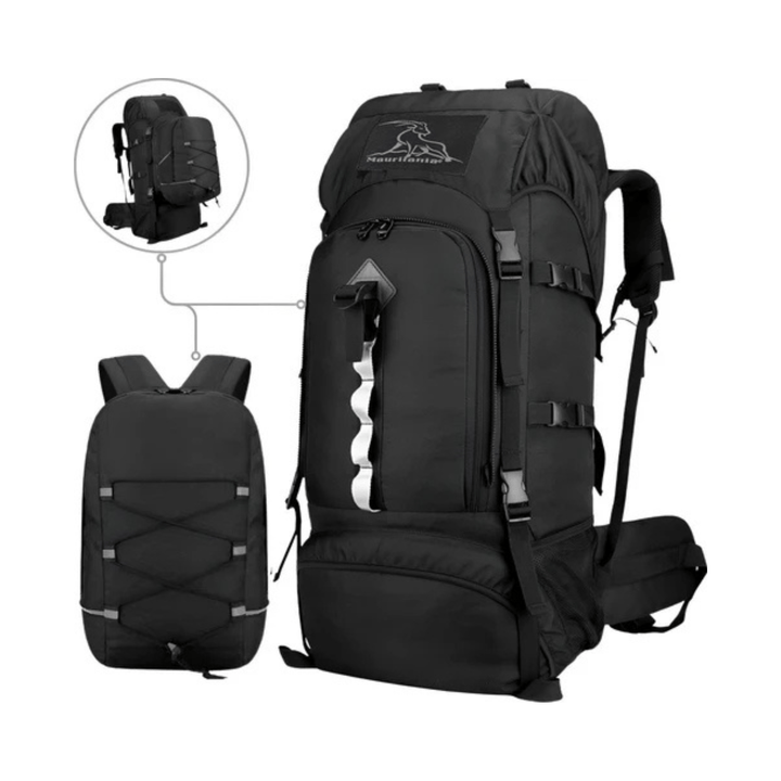 Mauritania® – 70L/100L – 2in1 – Wanderrucksack – Campingrucksäcke – Ou