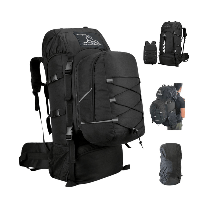 Mauritania  70L/100L - 2in1  Hiking Backpack  Camping Backpacks