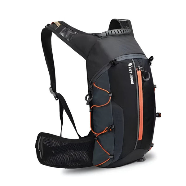 CarryQuest® - Fietsrugzak 16L - Waterdicht - Outdoor Sport - Wandelrugzak - Oranje