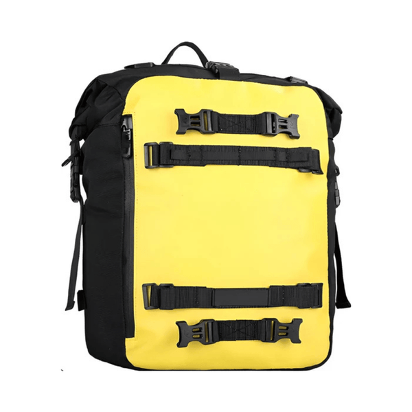 Zijtas voor motorfiets, kan als volledig waterdichte schoudertas, 8 l, voor bumpers voor motorframe Zijtas voor motorfiets, kan als volledig waterdichte schoudertas, 8 l, voor bumpers voor motorframe