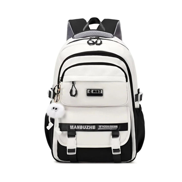 Tanou Schooltas voor meisjes, schoolrugzak, meisjes, grote capaciteit, schooltas voor kinderen van 9 tot 16 jaar, waterdicht, schooltassen, tieners, schooltas, meisjes, universiteit, nylon, Groen